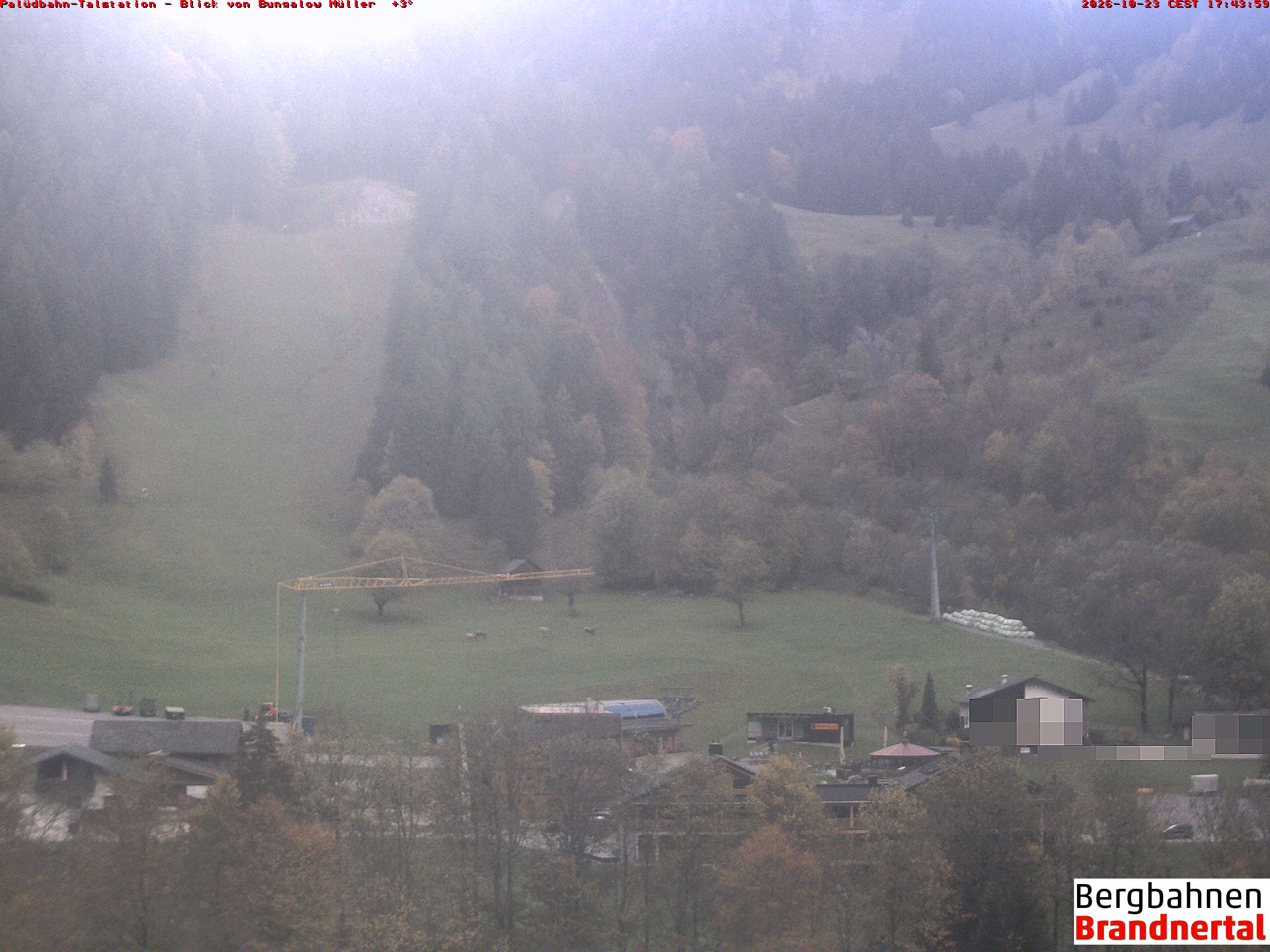 Blick auf Palüdbahn von Bungalow Müller