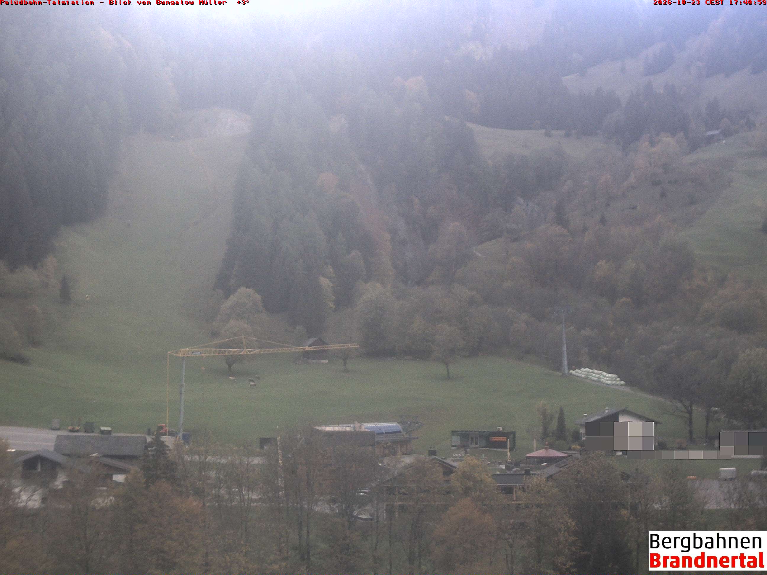 Blick auf Palüdbahn von Bungalow Müller