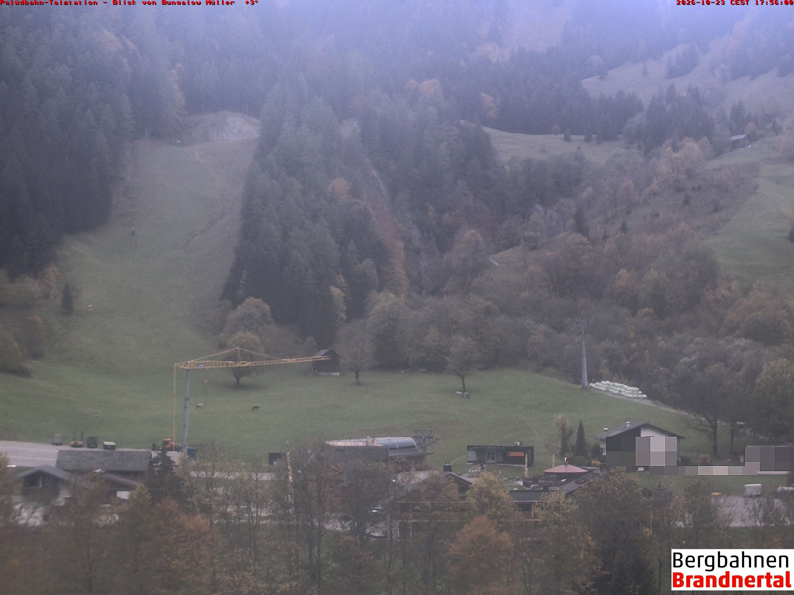Blick auf Palüdbahn von Bungalow Müller