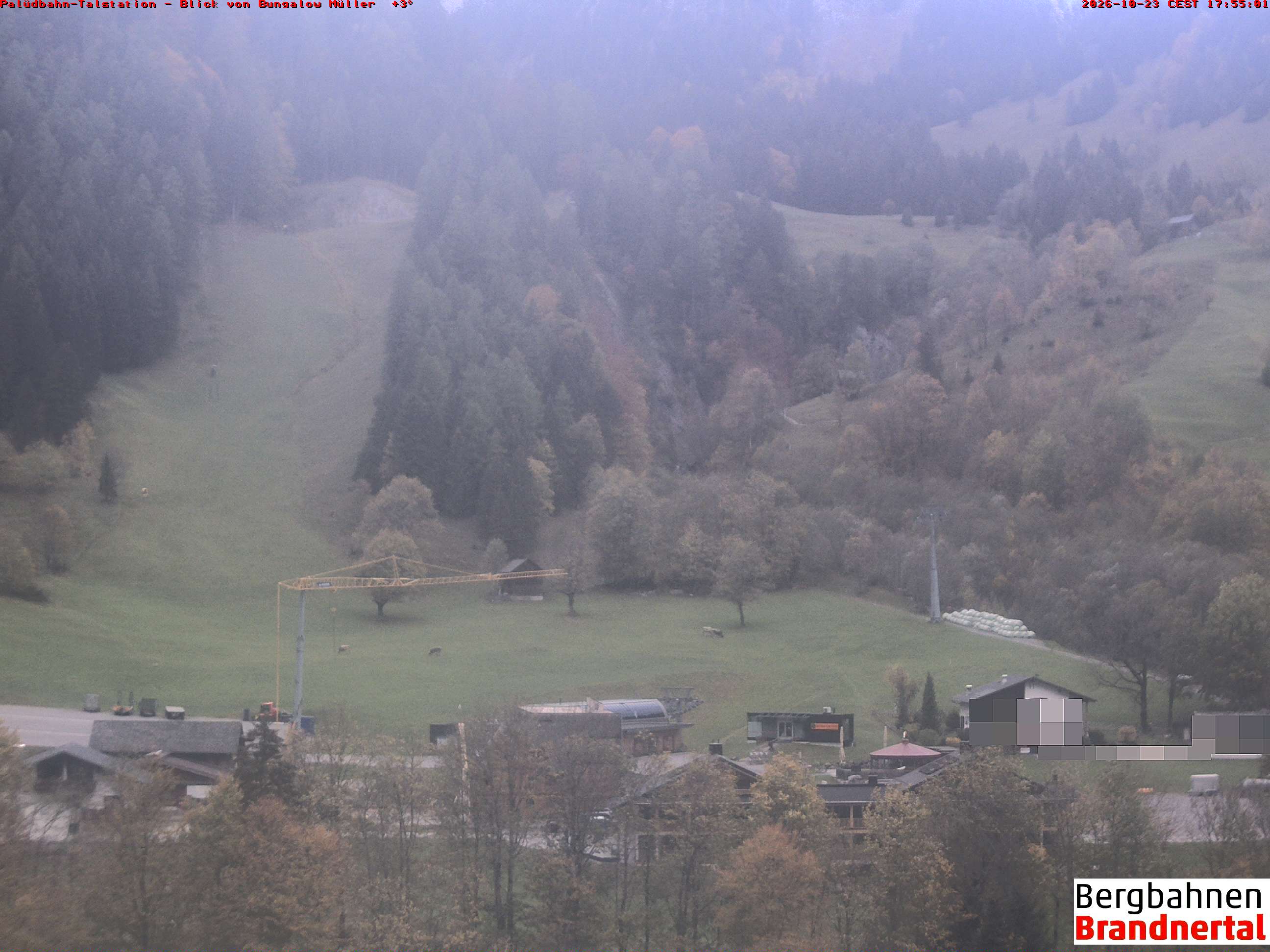 Blick auf Palüdbahn von Bungalow Müller