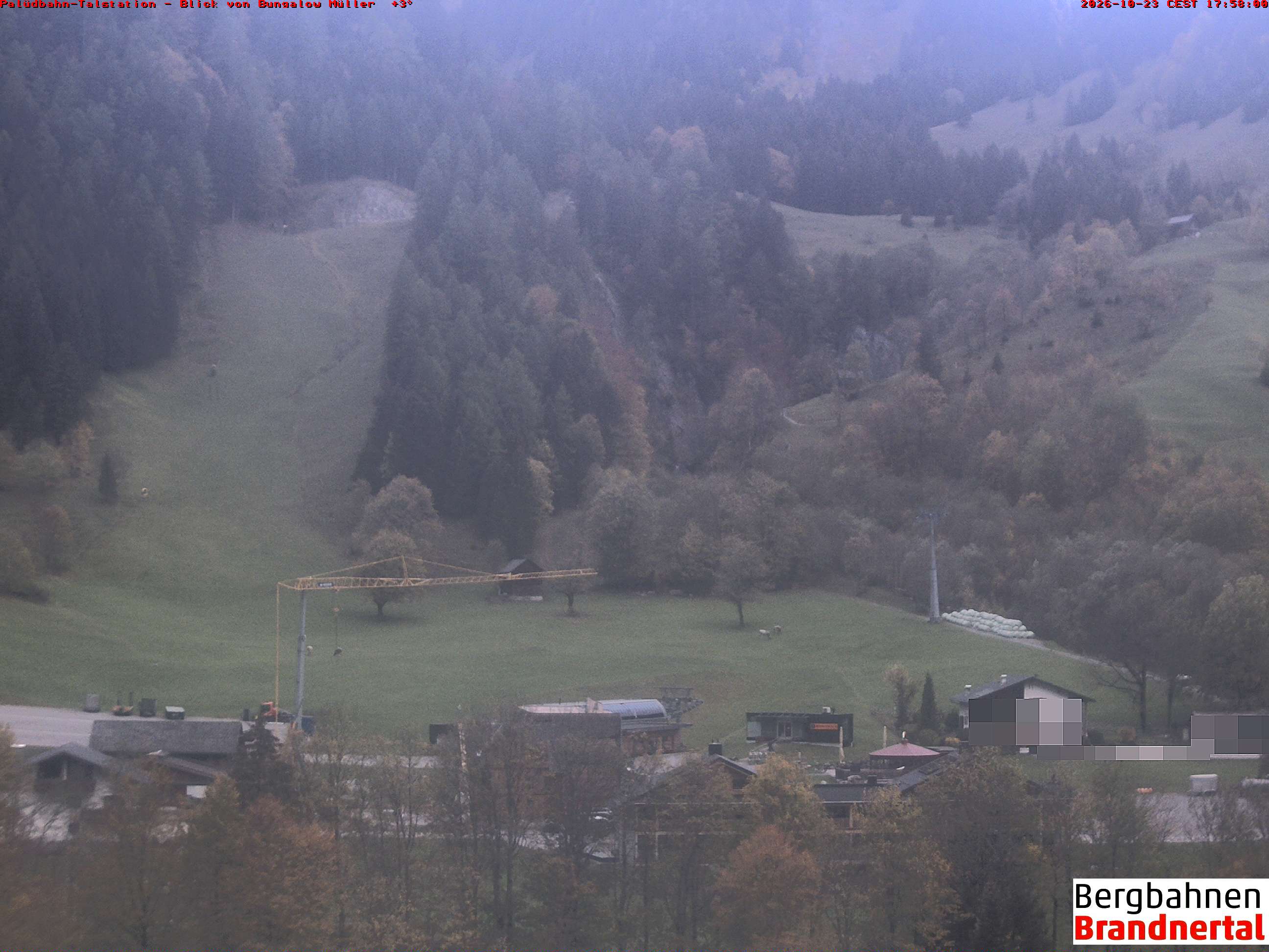 Blick auf Palüdbahn von Bungalow Müller