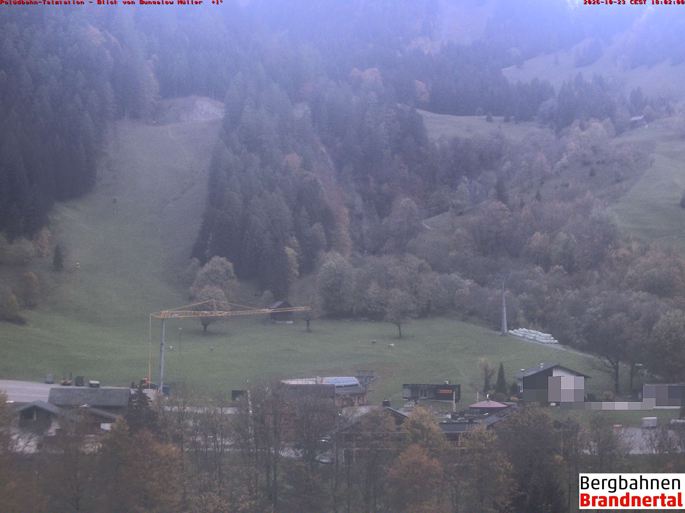 Blick auf Palüdbahn von Bungalow Müller