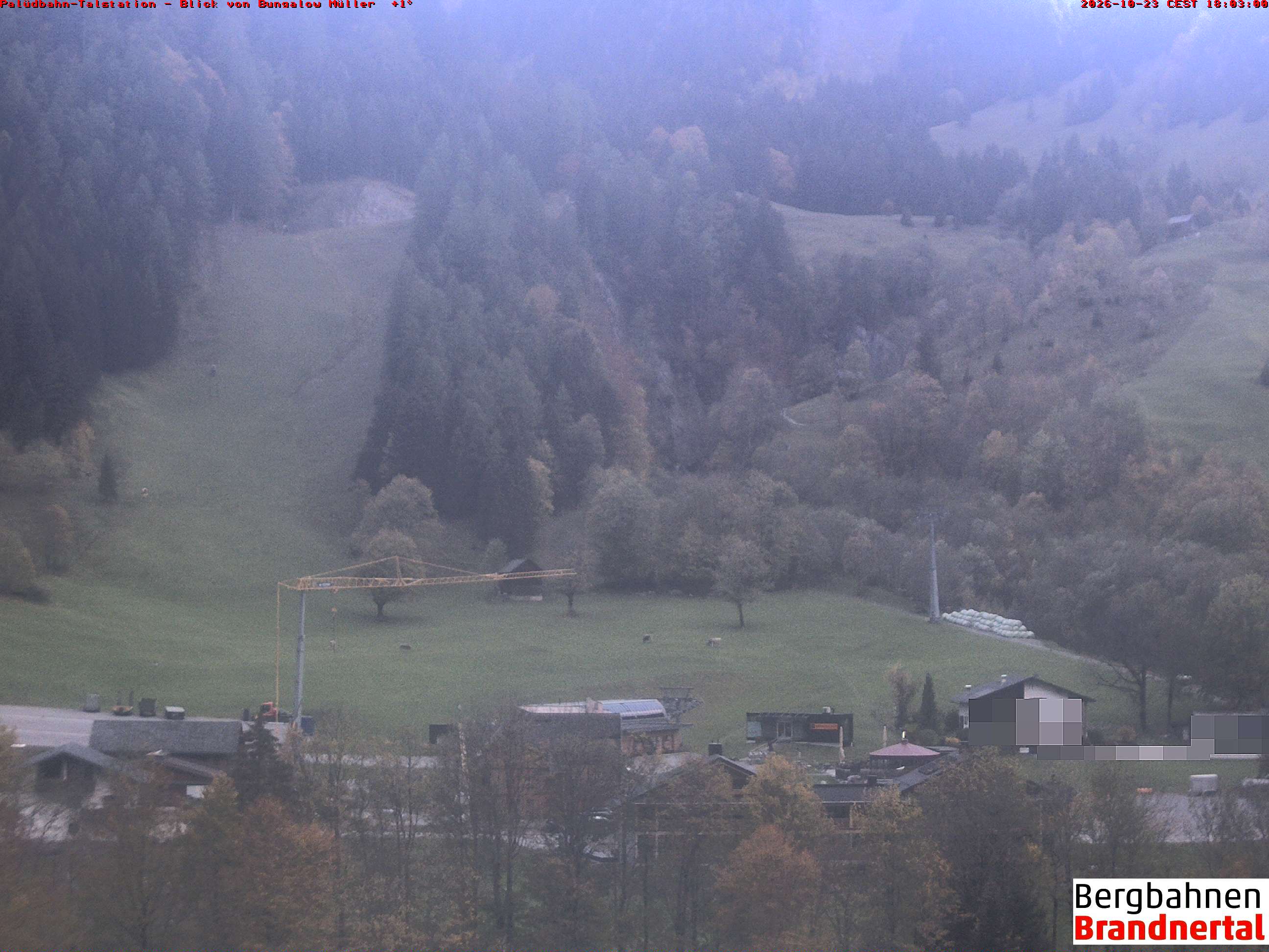 Blick auf Palüdbahn von Bungalow Müller
