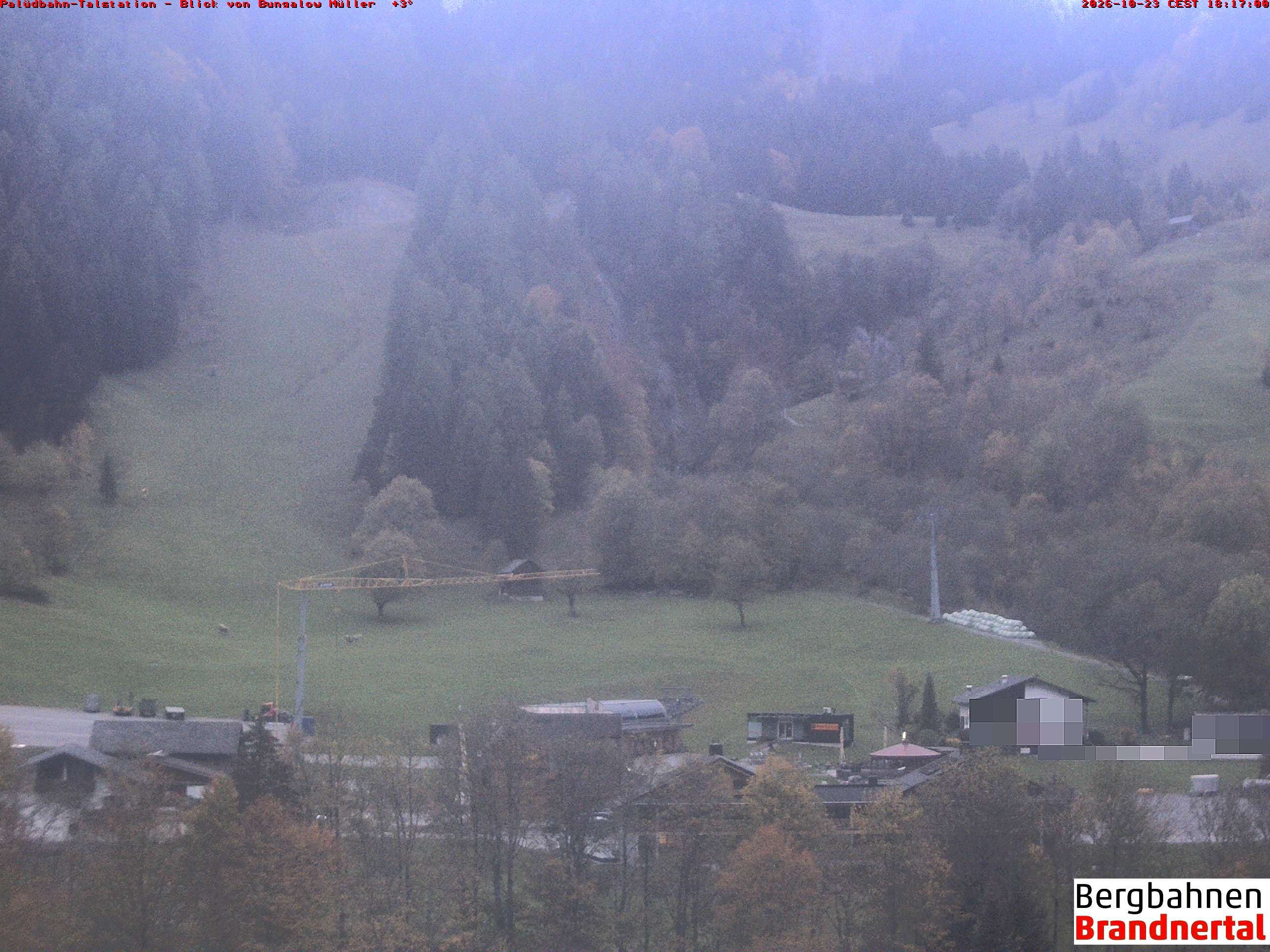Blick auf Palüdbahn von Bungalow Müller