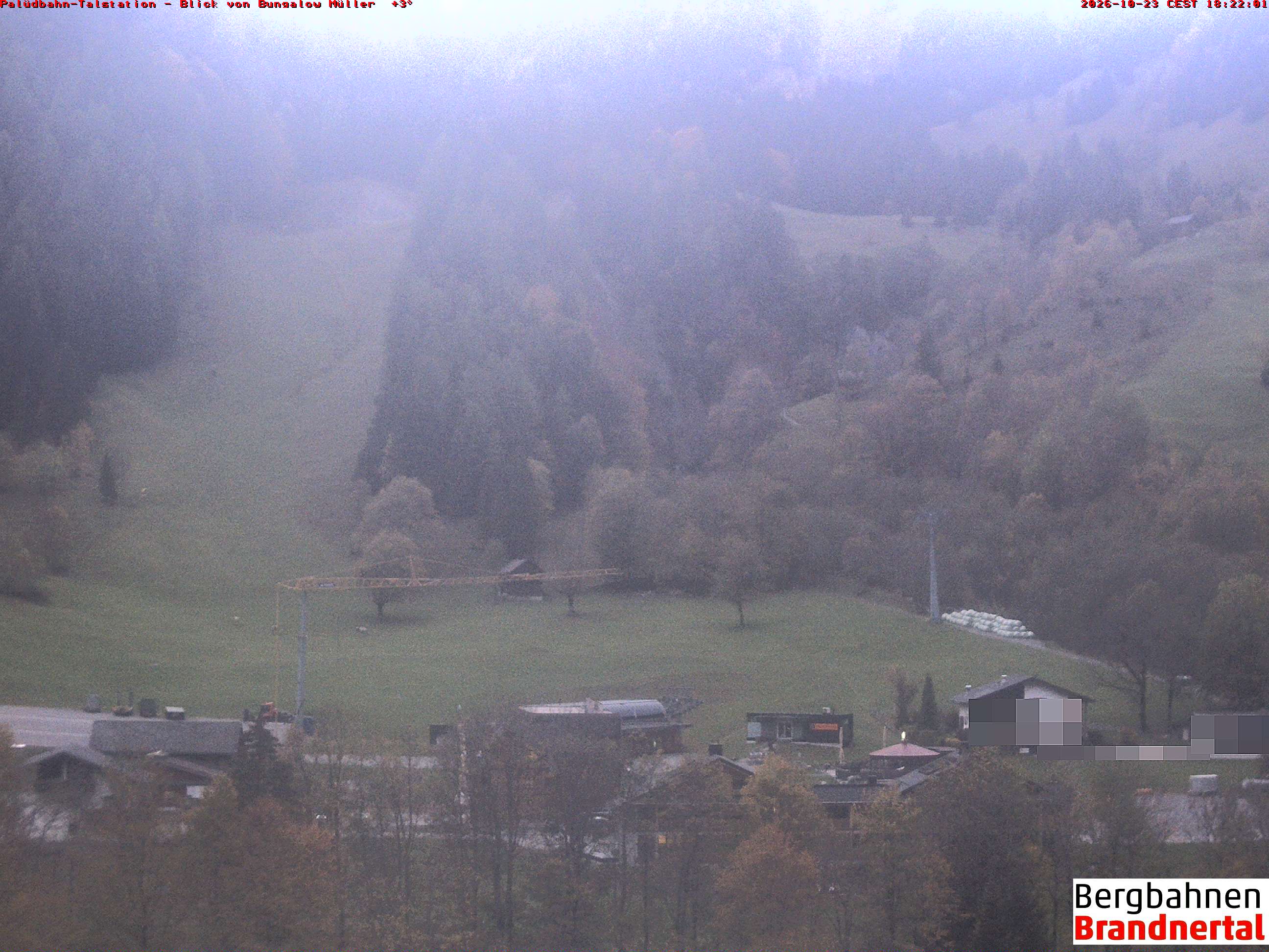 Blick auf Palüdbahn von Bungalow Müller