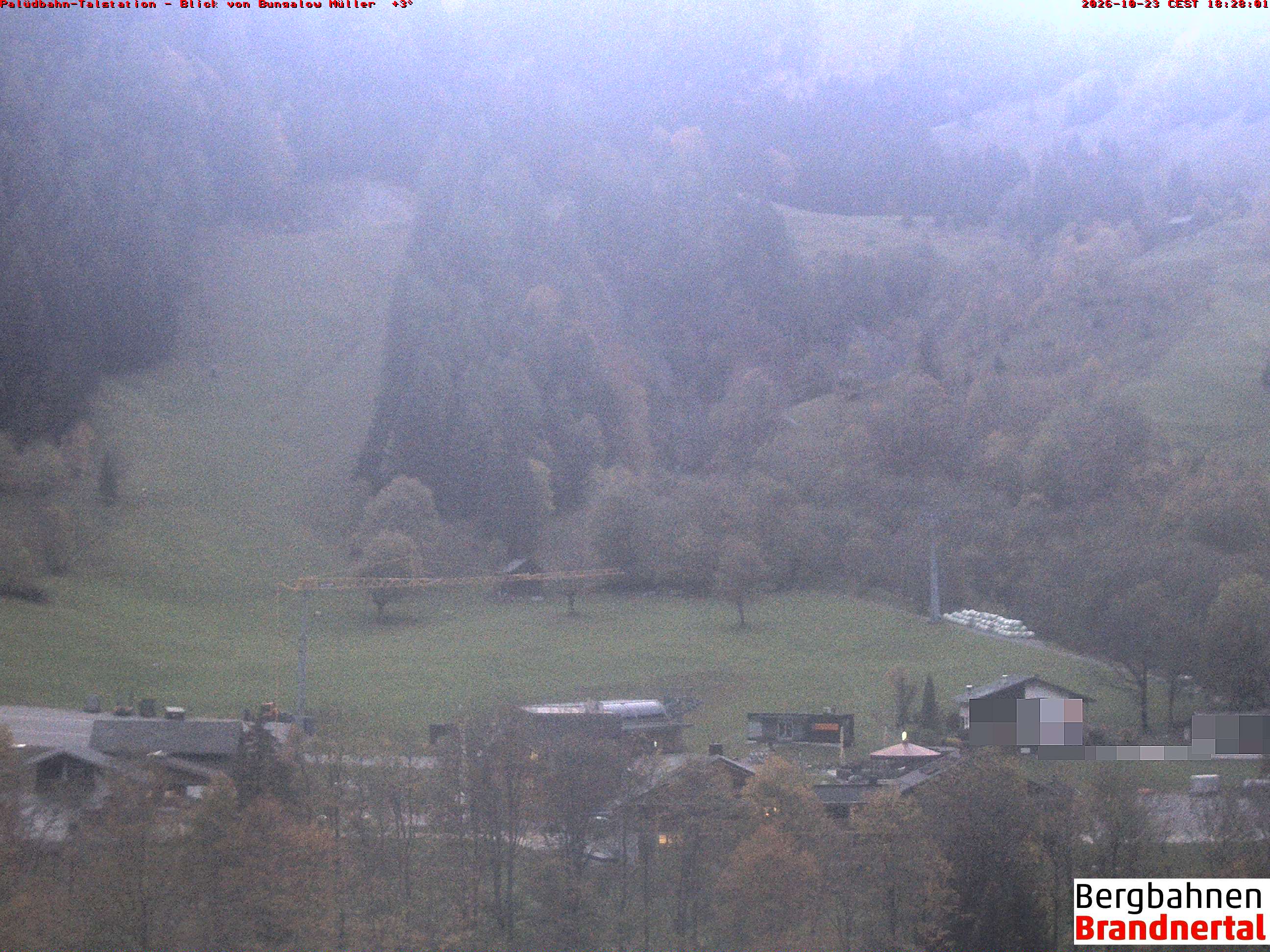 Blick auf Palüdbahn von Bungalow Müller