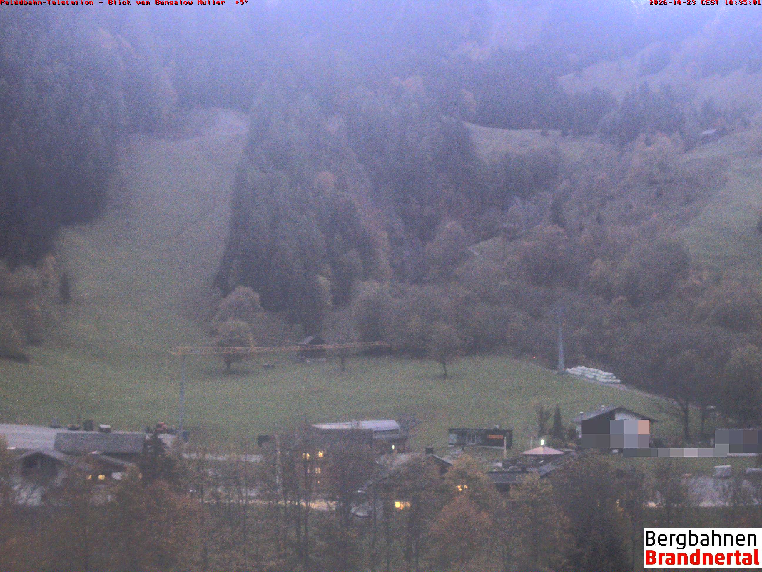 Blick auf Palüdbahn von Bungalow Müller
