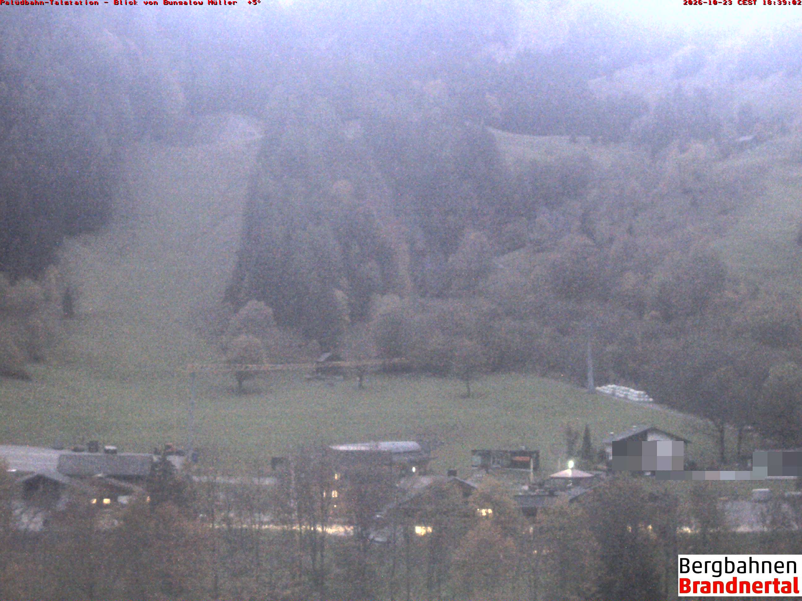 Blick auf Palüdbahn von Bungalow Müller