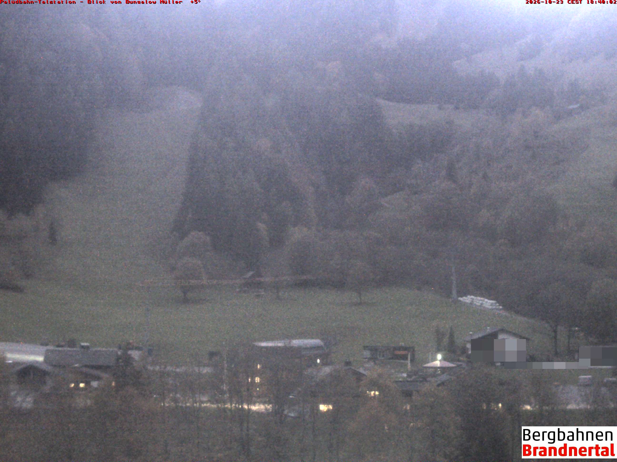 Blick auf Palüdbahn von Bungalow Müller